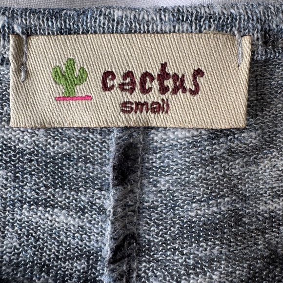 Vintage Cactus Sleeveless Lightweight Knit Dress Size Small Boho Aztec Fairy - Picture 9 of 14